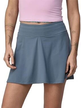 Patagonia Blue Gray Maipo Skort Size S NWT